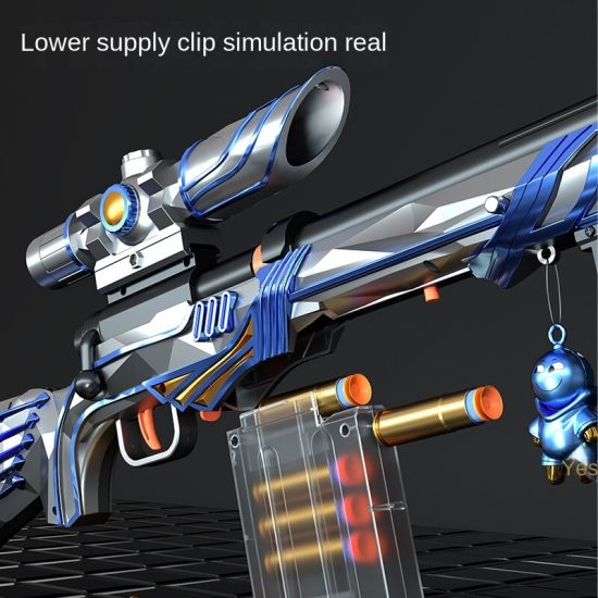 AWM M24 98k Soft Bullet Sniper Rifle Foam Darts Blaster Toy Gun Model For Adults Outdoor Games CS Shooting - Image 2