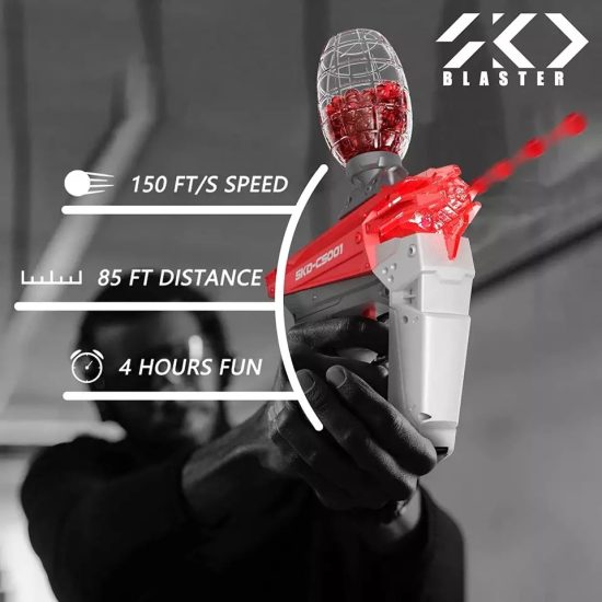 SKD Gel Balls Gun Gel Blaster Led Night Light Water Beads Ball Splatter Shooting Target Toys Guns - Image 3