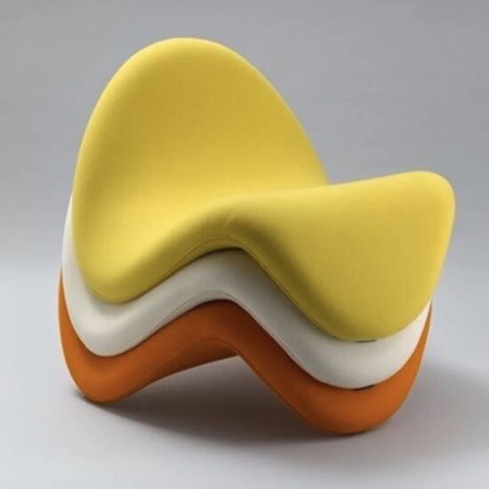 Designer Lazy Sofa Lounge Chair Celebrity Tongue Sofa Chair modern Model Room Wuli Nordic - Image 3