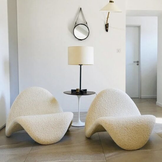 Designer Lazy Sofa Lounge Chair Celebrity Tongue Sofa Chair modern Model Room Wuli Nordic - Image 4