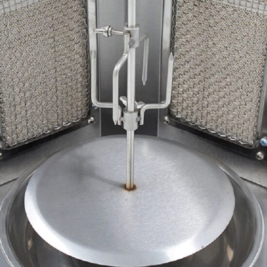 Shawarma Broiler Grill Machine Vertical Kebab Roaster Middle East Rotisserie Equipment Work With LPG Gas - Image 3