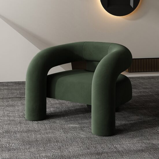 Single Sofa Chair Luxury Leisure Pipe Style Chair Living Room Nordic Bedroom Simple Balcony Sofa - Image 5