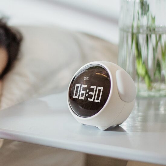 Emotion Clock Cute Expression Alarm Multi Function Digital LED Voice Controlled Light Bedside for Best Gift - Image 3