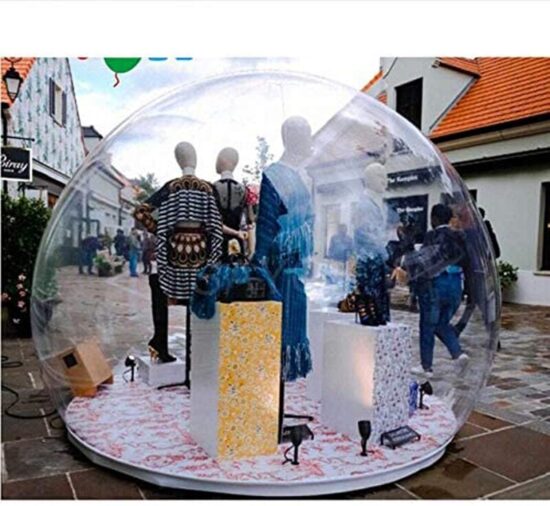Inflatable Bubble Igloo Tent Transparent 360° Dome with Air Blower For Camping Product Showcase Advertising Event Exhibition also - Image 2