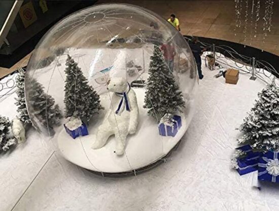 Inflatable Bubble Igloo Tent Transparent 360° Dome with Air Blower For Camping Product Showcase Advertising Event Exhibition also - Image 3
