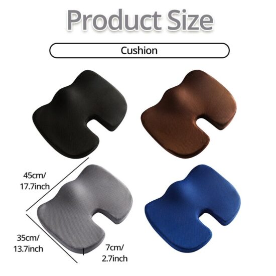 Seat Coccyx Orthopedic Foam U Seat Massage Cushion Pad Car Massage Cushion Office Chair - Image 3