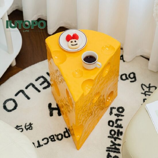 Cheese Table Hamburger Table Living Room Pouf Coffee Side Ice cream corn Table