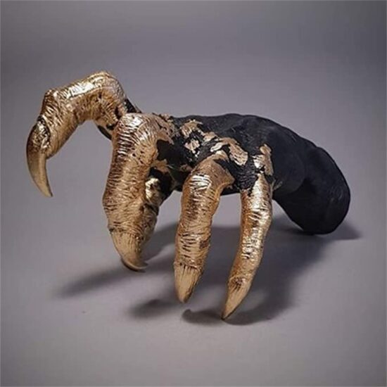 Witch's Hand Statues Creative Resin Ornament Aesthetic Wall Keys Hanging Rack Bag Hangers Wall Art Sculptures - Image 5
