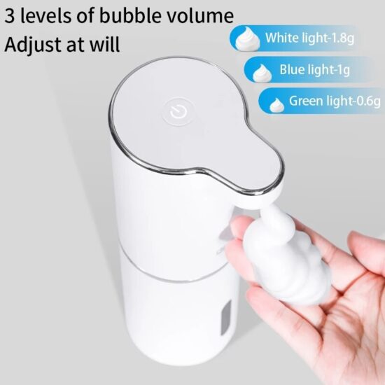 ⁦Automatic Foam Soap Dispensers Smart Machine Infrared Pump Hand Sanitizer 300ML⁩ - الصورة ⁦2⁩