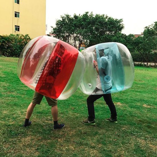 Bubble Ball Bumper Toys PVC Inflatable Bumper Ball Color Matching Sports Physical Active Play For Most of The Ages