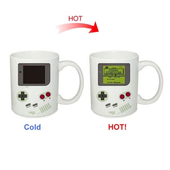 Magic Mug Changing Color Mug Temperature Color Changing Heat Sensitive Cup for Birthday Gifts