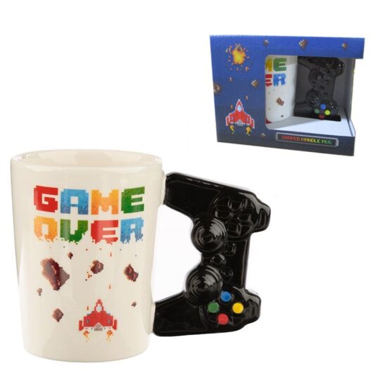 GAME OVER Mug With 3D Game Controller Handgrip Ceramics Mug For Birthday Gift - Image 4