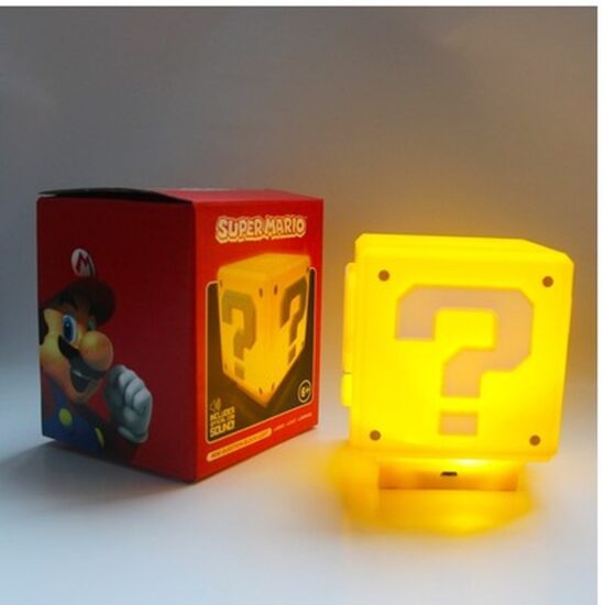 Super Mario cute cup mushroom shape mug coffee fashion pipe mouth water question mark night light - Image 5