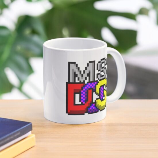 Ms Dos Classic  Mug Image Tea Photo Printed Gifts Handle Round Cup Coffee Drinkware Picture Design Simple
