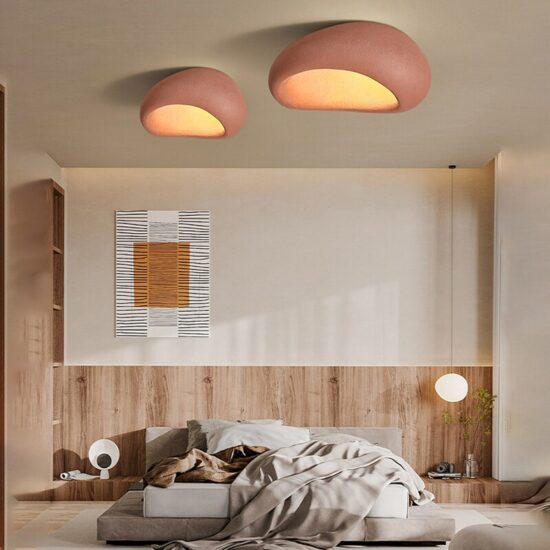 Led Ceiling Lamps Chandelier Cream Style, Bedroom Ceiling Lights Lustre Decor Led Lamp Fixtures Nordic Minimalist - Image 4