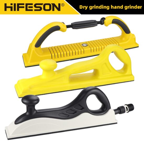 Manual Sandpaper Machine Hand Handheld Polisher Sander Holder For Car Woodworking 70x400mm