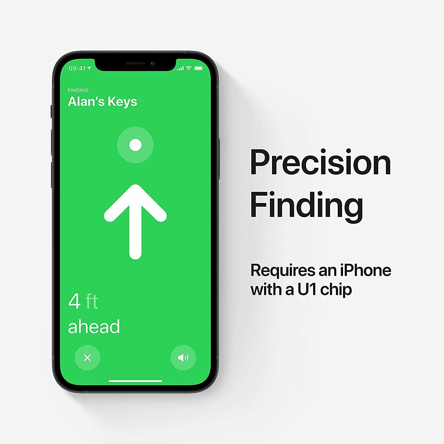 Apple AirTag Track Genuine (Key Finder Search Smart Tag Tracker GPS Label Locator For Children Pet keychain)
