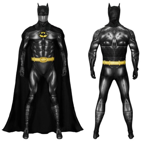 Bat Jumpsuit Cosplay Disguise Bruce Wayne Outfit Batman Cosplay Costume 3D Digital Printing Spandex - Image 2