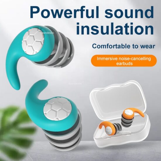Sleep Noise Reduction Earplug Ear Protection Earplugs Anti-Noise Waterproof Plug For Travel Work