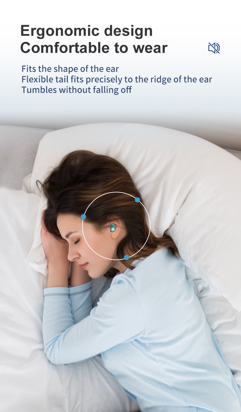 Sleep Noise Reduction Earplug Ear Protection Earplugs Anti-Noise Waterproof Plug For Travel Work