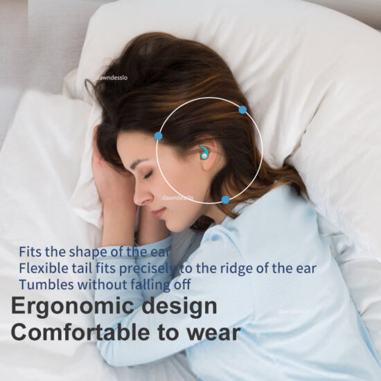 Sleep Noise Reduction Earplug Ear Protection Earplugs Anti-Noise Waterproof Plug For Travel Work - Image 2