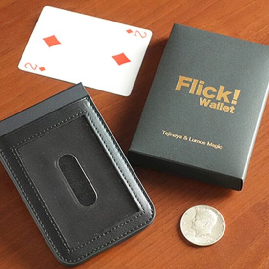 Flick Wallet Accessory by Magician Wallet Tricks Props Comedy Gimmick Mentalism