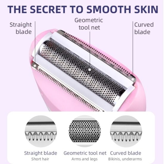 Device Electric Shaver Wool Epilator Shaving For Shaver Women Shave Wool KM-3018 - Image 2