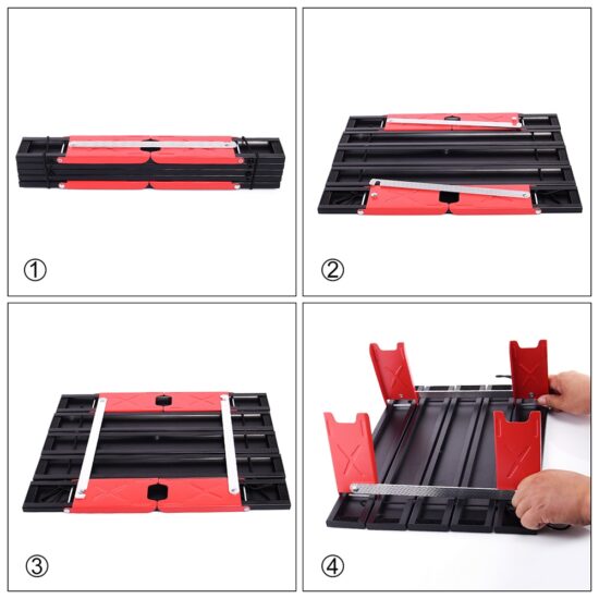 Camping Mini Portable Foldable Table for Outdoor Picnic Barbecue Tours Tableware Ultra Light Folding Computer Bed Desk - Image 5
