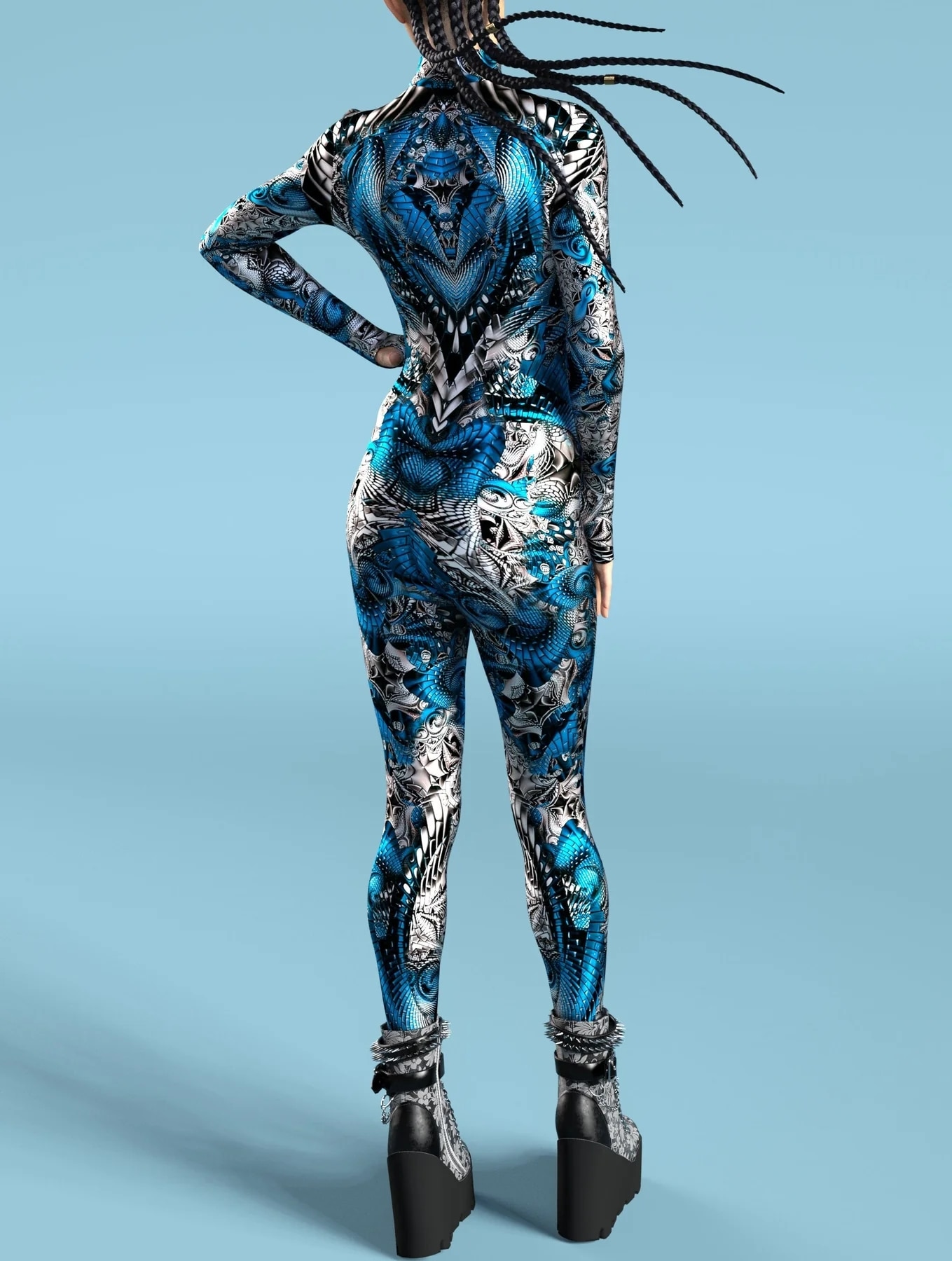 Sexy Skinny Jumpsuit Wear Onesie Cosplay Costume Elastic Multicolor Holiday Party Women Kids Rainbow Bodysuits Rompers