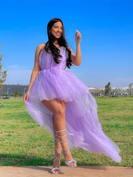 Wedding Party Dress Elegant Mesh Tulle for Women Strapless Off Shoulder High Waist Evening Gowns Formal Occasion Prom Dresses