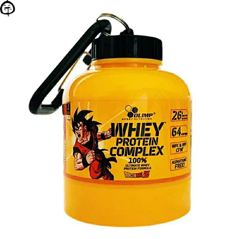 Shake Cup Dragon Ball Goku Plastic Creative Sports Fitness Drinking Cup Bottle Protein Powder Milkshake Mixing Cup Gift