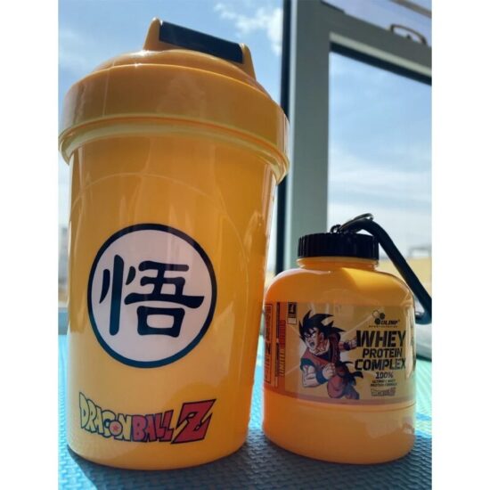 Shake Cup Dragon Ball Goku Plastic Creative Sports Fitness Drinking Cup Bottle Protein Powder Milkshake Mixing Cup Gift - Image 2