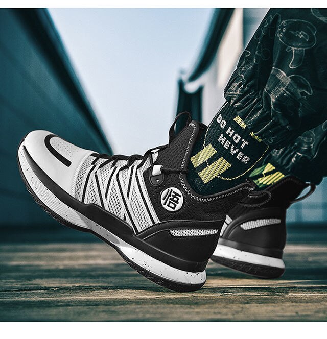 Basketball shoes Anime Dragon Ball Son Goku Kakarotto men/women fashion Breathable sneakers student non-slip sports shoes