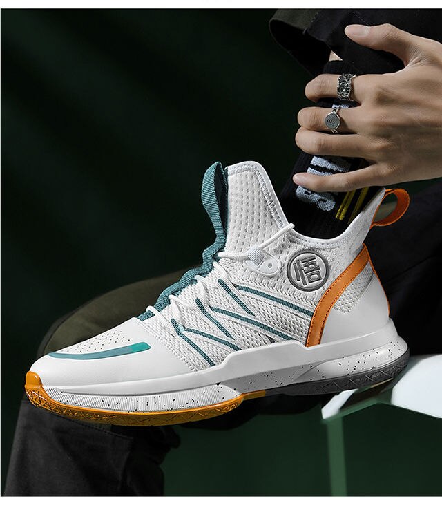 Basketball shoes Anime Dragon Ball Son Goku Kakarotto men/women fashion Breathable sneakers student non-slip sports shoes