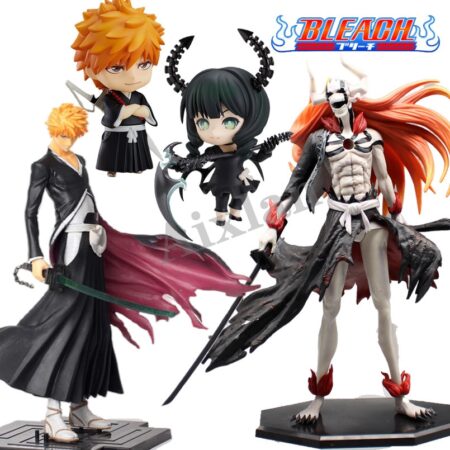 Figure Anime Bleach Kurosaki Ichigo PVC Collectible Model Doll Toy 33CM Deluxe Edition