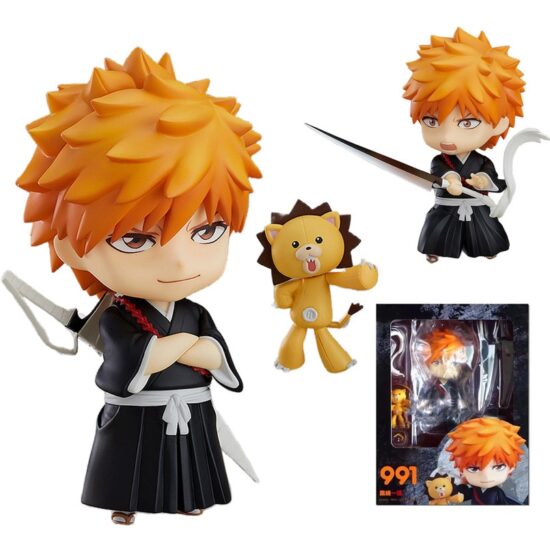 Figure Anime Bleach Kurosaki Ichigo PVC Collectible Model Doll Toy 33CM Deluxe Edition - Image 5
