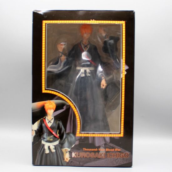 Figure Anime Bleach Kurosaki Ichigo Upgrade Double Head Hands Action Figurine Pvc Collectible Statue Model 33cm - Image 5