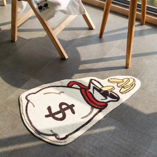 Shape Purse Rugs Tufted Material Carpet Anime Home Soft Fur Rugs Children Girl Room Doormat Decor Floor Mat - Image 4