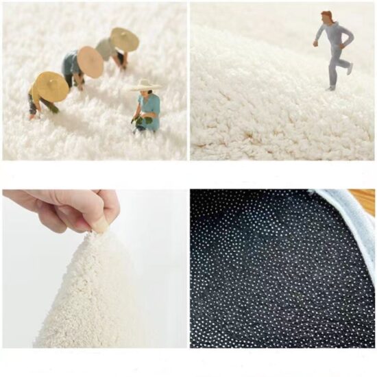 Shape Purse Rugs Tufted Material Carpet Anime Home Soft Fur Rugs Children Girl Room Doormat Decor Floor Mat - Image 5