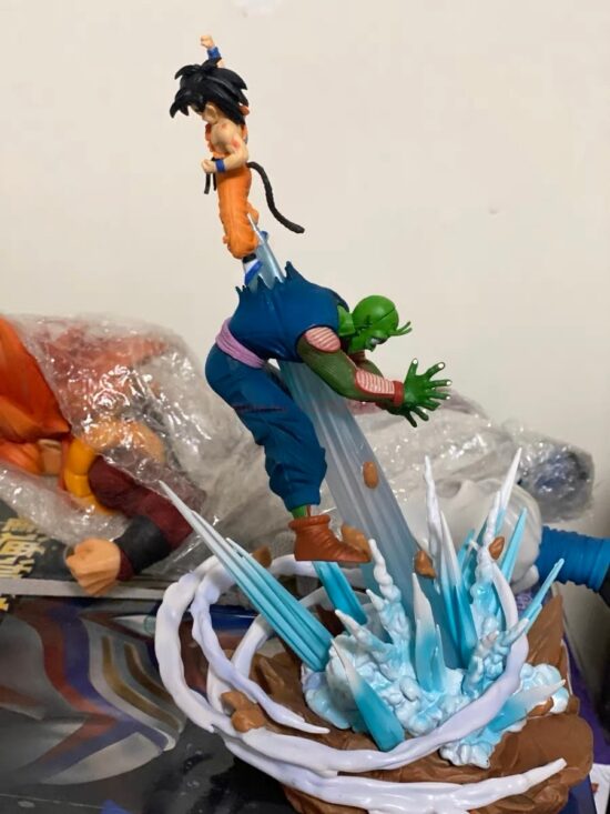 Figurine Anime Dragon Ball-Z Majin-Buu Vs Son-Goku Gk Statue Action Figures Pvc Collection Model Toy Gifts 22cm - Image 5