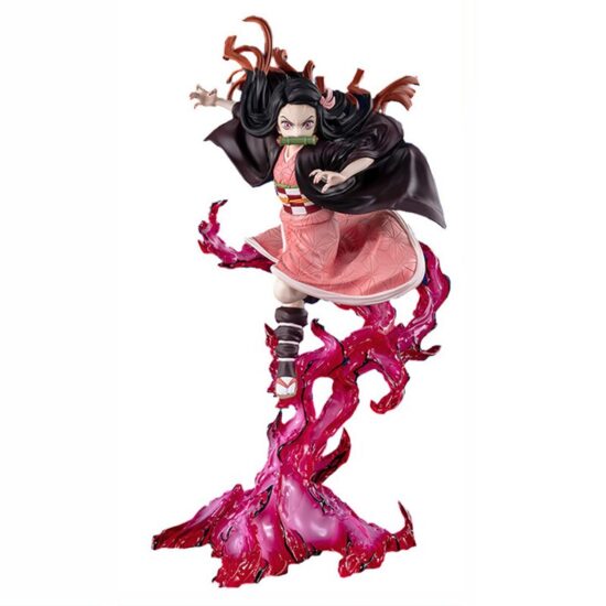 Figure Anime Demon Slayer Kamado Nezuko PVC Action Figure Kimetsu No Yaiba Mitsuri/Shinobu Figurine Model Doll Toys 24cm - Image 3