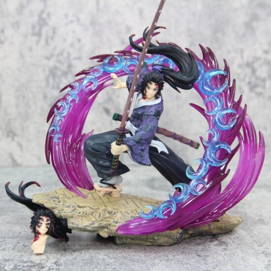 Figure Anime Demon Slayer Kimetsu no Yaiba GK Kokushibo Tsugikuni Yoriichi With Light Action Figure Collection Doll Statue Toys - Image 3