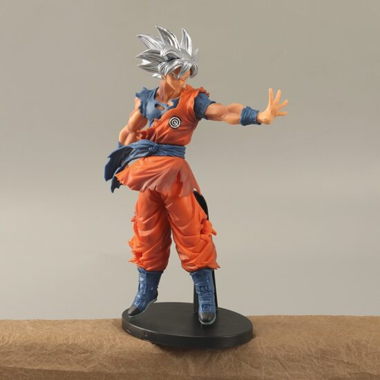 Figure Anime Dragon Ball-Z Son-Goku Kakarotto Saiyan Ultra Instinct Migatte No Gokui Ultimate 24cm Action Figure Model GIft - Image 2