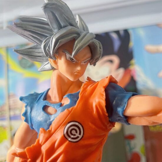 Figure Anime Dragon Ball-Z Son-Goku Kakarotto Saiyan Ultra Instinct Migatte No Gokui Ultimate 24cm Action Figure Model GIft - Image 5