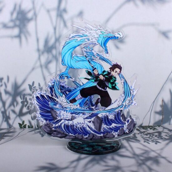 Acrylic Stand Anime Demon Slayer Action Figures Kimetsu No Yaiba Kamado Tanjirou Nezuko 16CM Model Plate Standing Desk Decor - Image 3