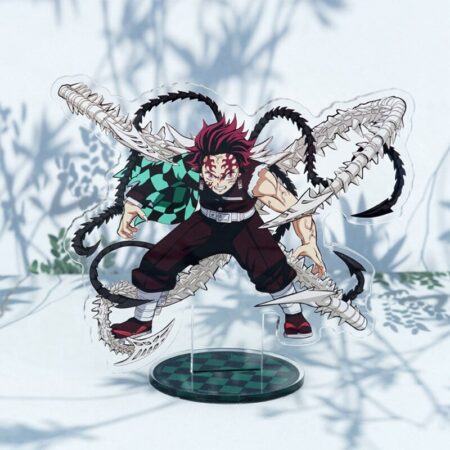 Acrylic Stand Anime Demon Slayer Action Figures Kimetsu No Yaiba Kamado Tanjirou Nezuko 16CM Model Plate Standing Desk Decor