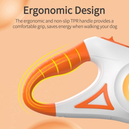 Lead Light Straps For Dog Puppy Pet Flexi Walking Running 5M Automatic Retractable Leash LED Luminous Leading Fashion - Image 4