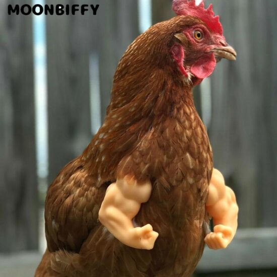 Chicken Arms Toy Wearing Artificial Funny for Hens Pet Duck Themed Party Chicken Supplies Pet Chicken Accessories New