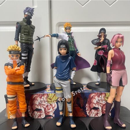 Figure Anime Naruto Shippuden Model Uchiha Itachi Sasuke Pain Kakashi Action Figure Dolls Decorations PVC Toy Gift