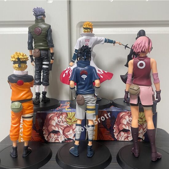 Figure Anime Naruto Shippuden Model Uchiha Itachi Sasuke Pain Kakashi Action Figure Dolls Decorations PVC Toy Gift - Image 2